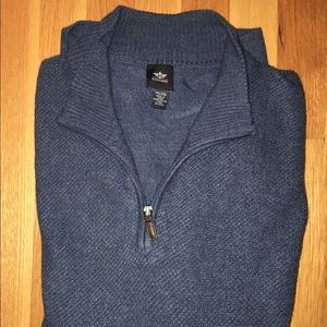 Nice Dockers Men’s Zippered Collar Sweater XXL