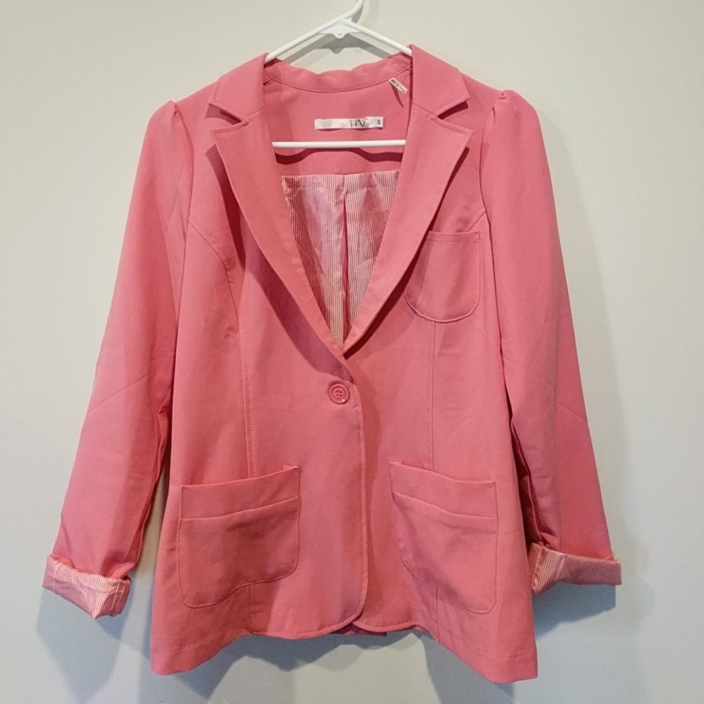 Pink Blazer