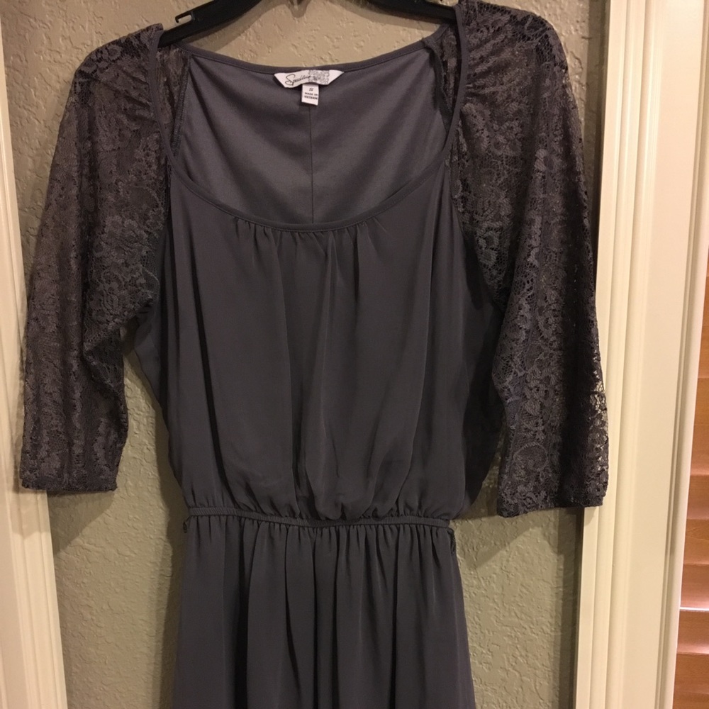 Gray dress