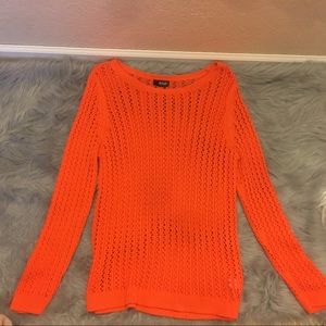 Orange Sweater