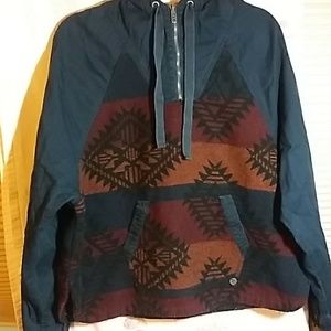 Roxy Medium Aztec Print Hoodie