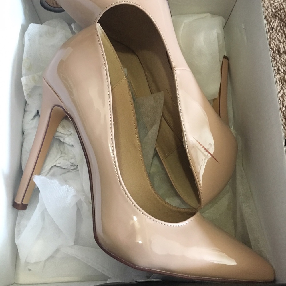 Nude heels. Check out my closet bundle and save
