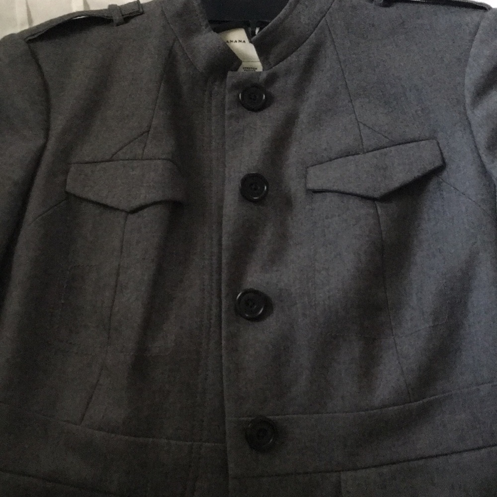 Banana Republic Military Wool Blazer - Picture 7 of 7