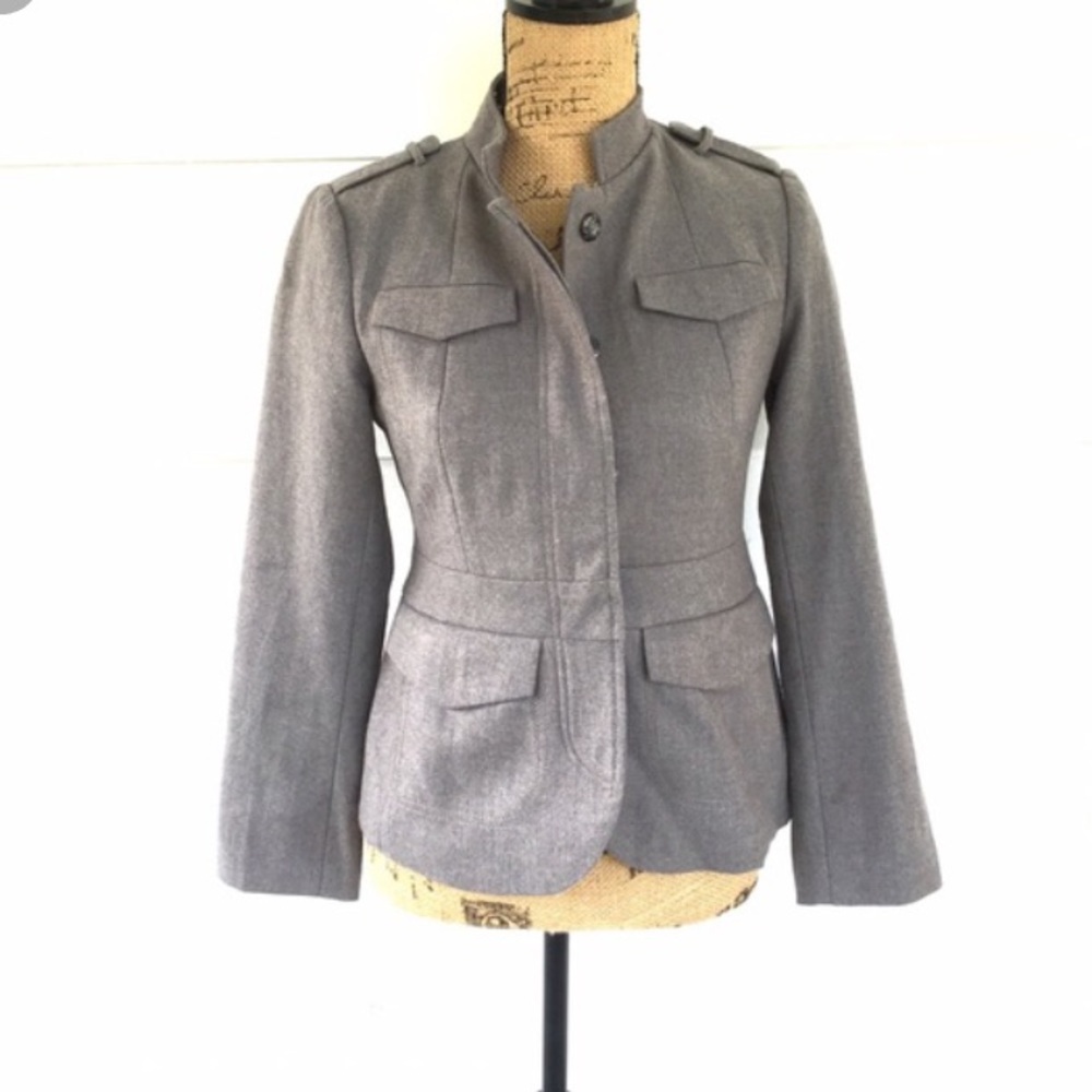 Banana Republic Military Wool Blazer - Picture 3 of 7