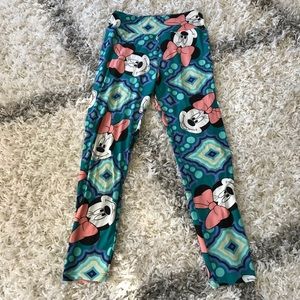 OS Lularoe Minnie Mouse leggings