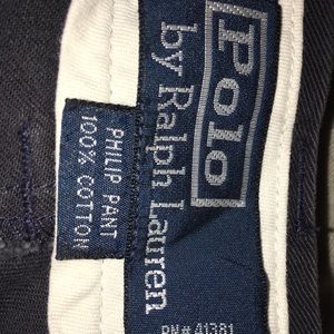 Men’s blue Polo Chino