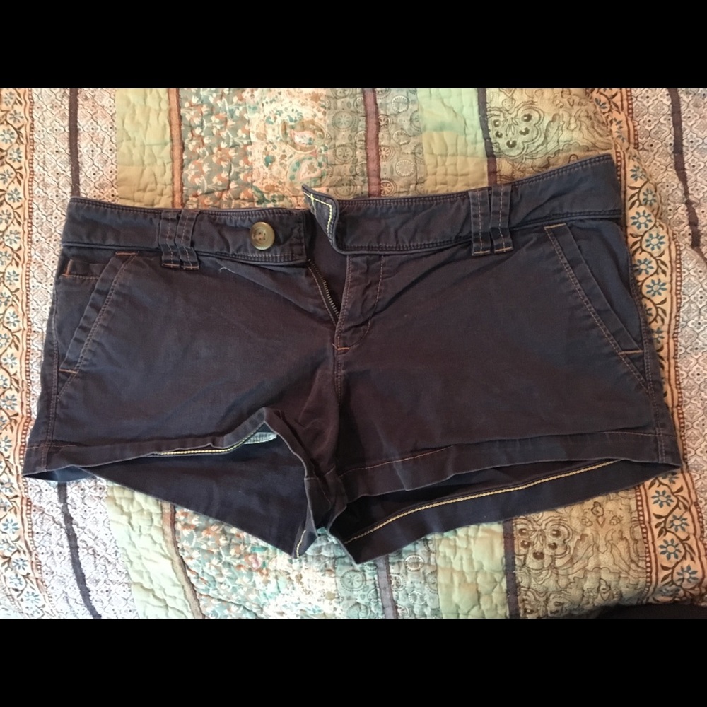 Blue Hollister shorts