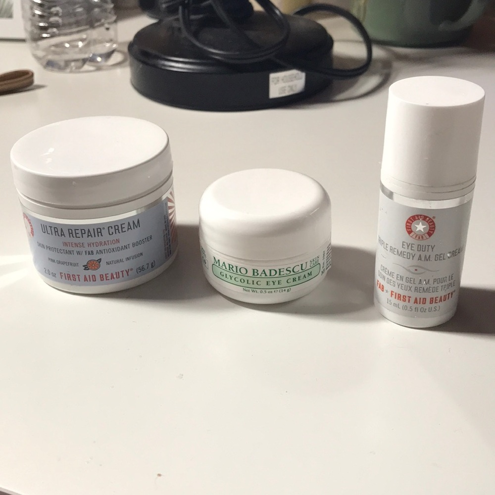 Eye creams only