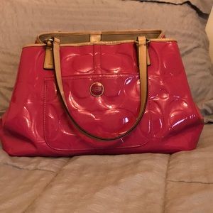Pink Coach Purse