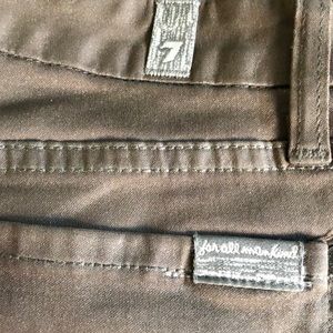 7 for all mankind “the skinny” in grey w/sparkles