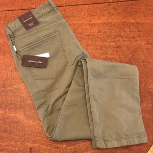 NWT, Michael Kors, Parker Slim Fit Pant