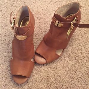 Michael Kors Peep Toe Kitten Heels