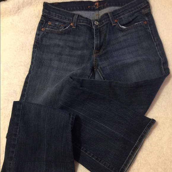 7 for All Man Kind Bootcut Jeans - Picture 1 of 5