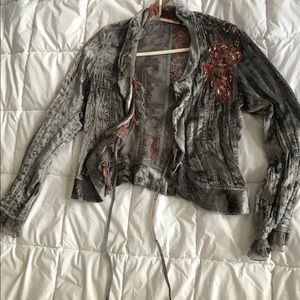 Boutique purchased crushed velvet jacket