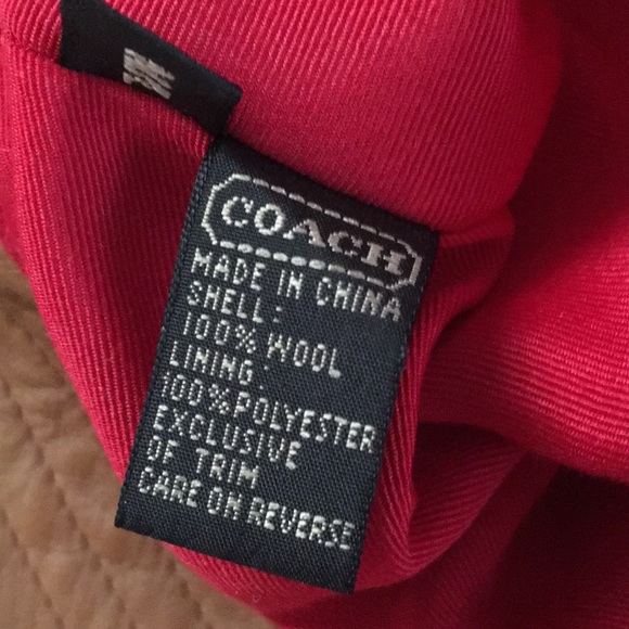 Coach bucket hat with leather lining - Picture 3 of 3