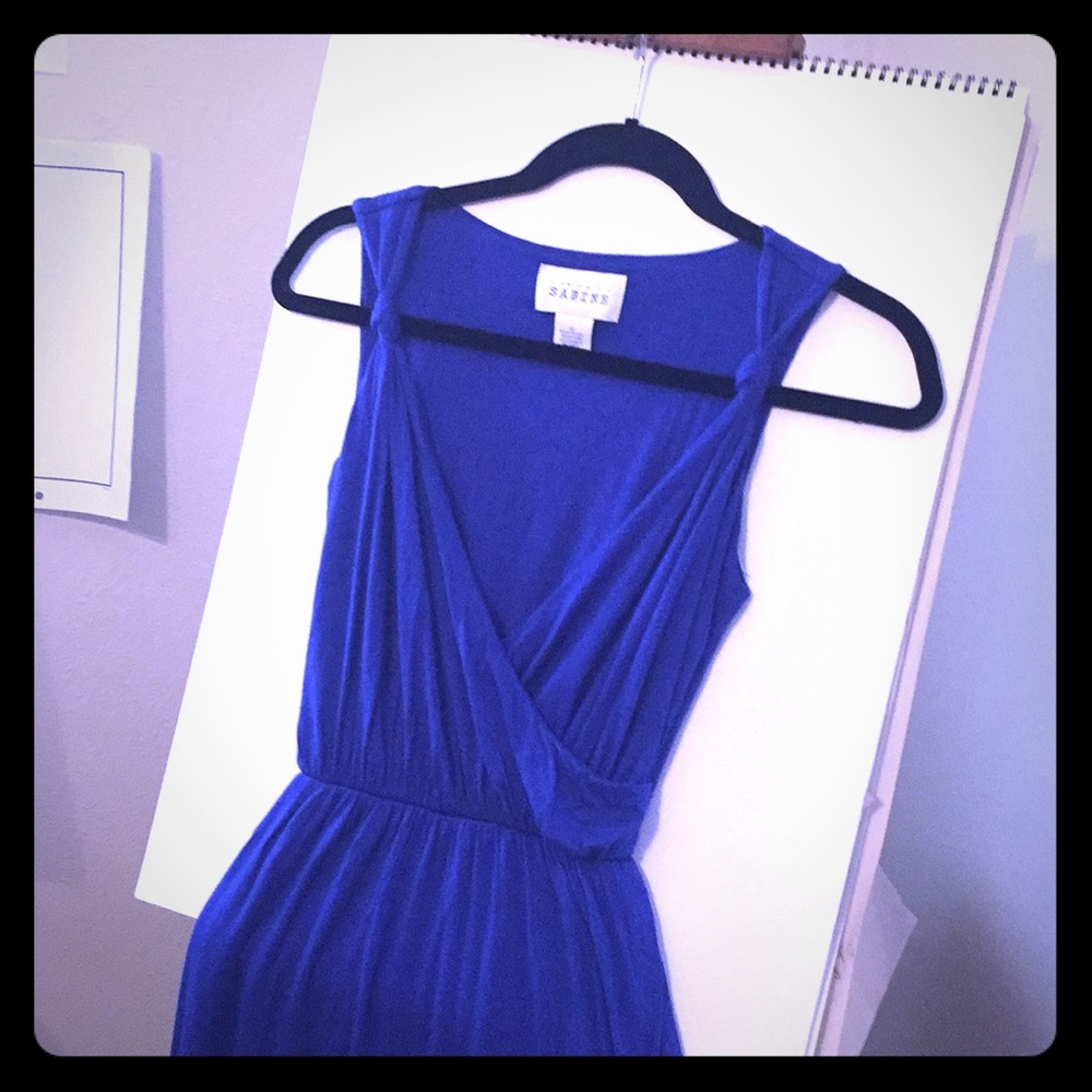 SABINE Hi-Lo Wrap Dress