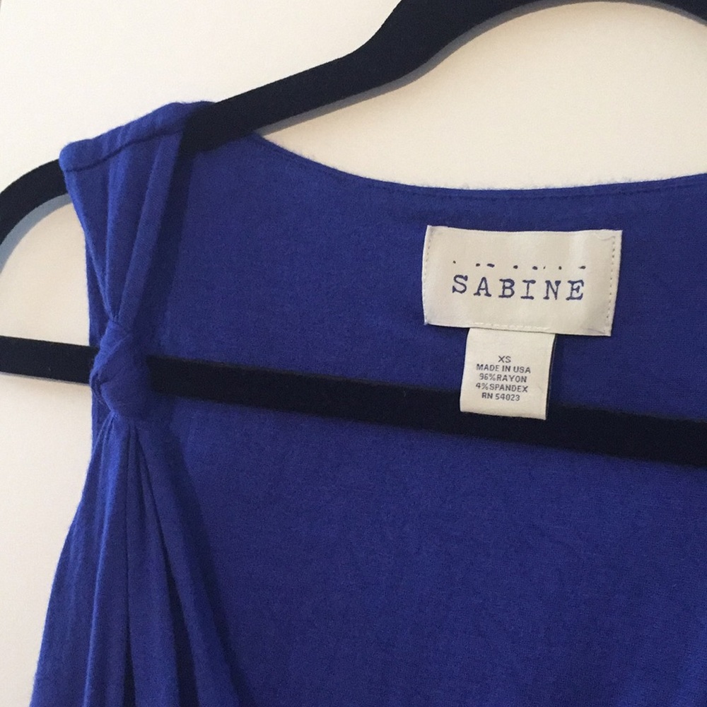 SABINE Hi-Lo Wrap Dress - Picture 3 of 5