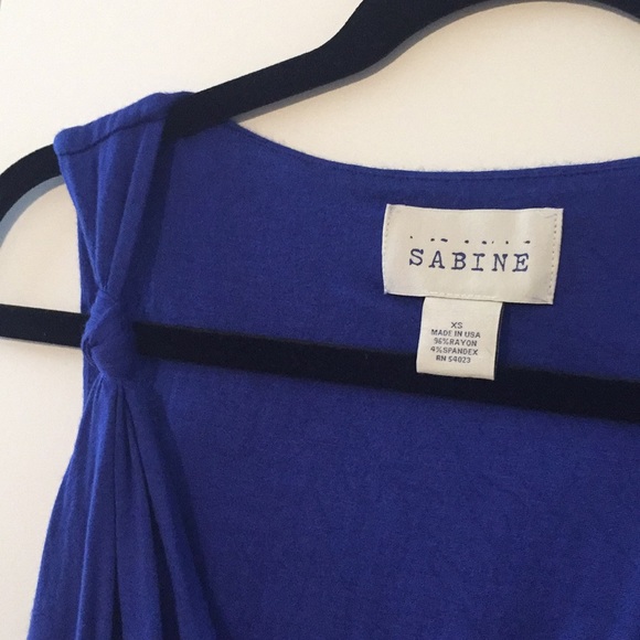 SABINE Hi-Lo Wrap Dress - Picture 3 of 5