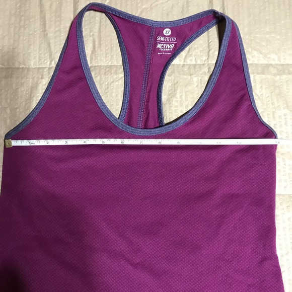 Old Navy exercise shirt XS purple - Picture 3 of 6