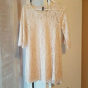 H&M Lace shirt dress