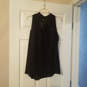 Black dress tank top
