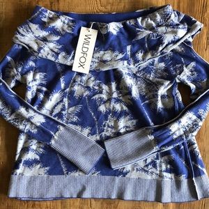 WILDFOX PALMS OFF THE SHOULDER SWEATER🌴