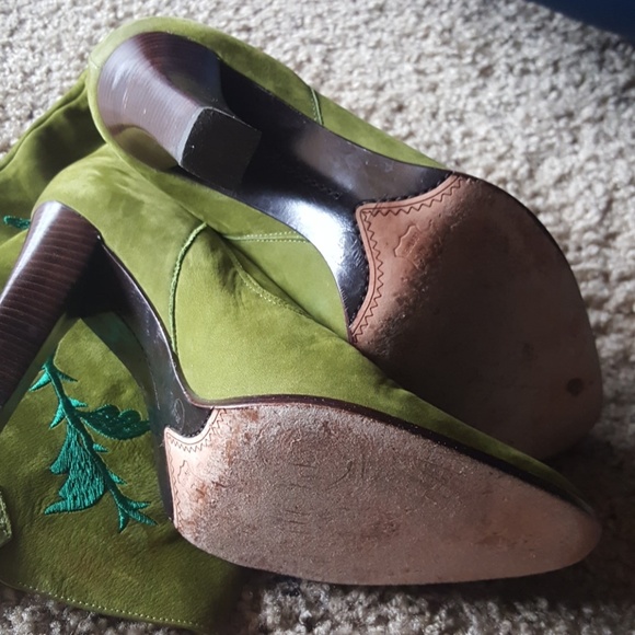 Leather embellish boots - Picture 5 of 5