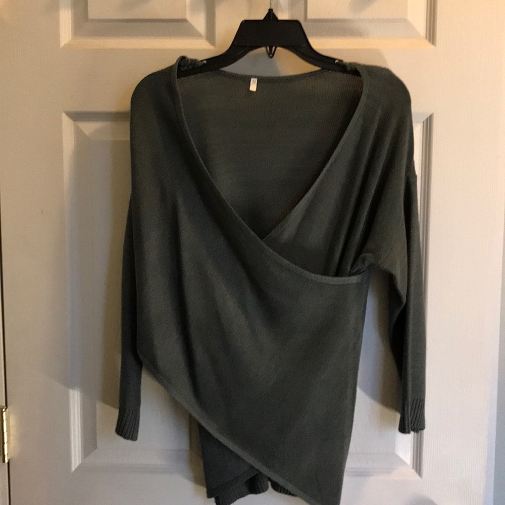 Forest green sweater