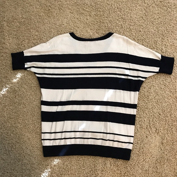 Gap dolman short sleeve striped sweater - Picture 2 of 4
