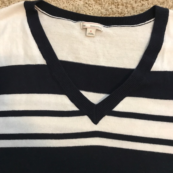 Gap dolman short sleeve striped sweater - Picture 3 of 4