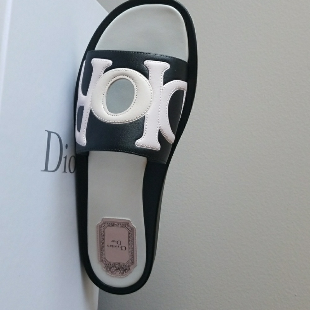 Christian Dior MARINA pool slides EU 40