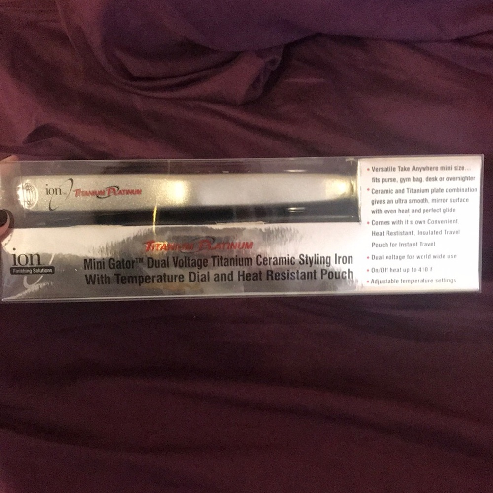 Ion on the go straightener