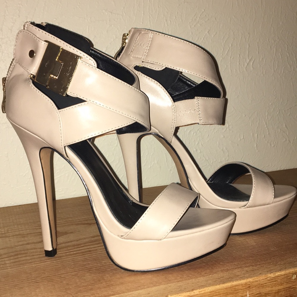 ALDO nude heels