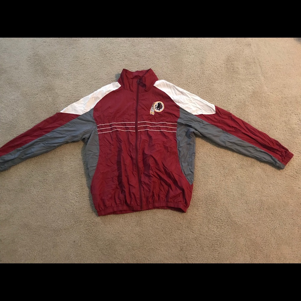 NFL Team Apparel Washington Redskins Windbreaker