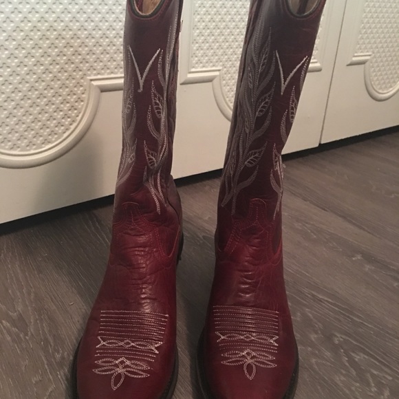 Old West cowgirl boots ❤️ - Picture 4 of 8