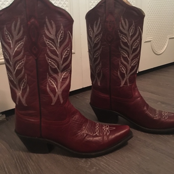 Old West cowgirl boots ❤️ - Picture 5 of 8