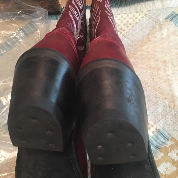 Old West cowgirl boots ❤️ - Picture 8 of 8