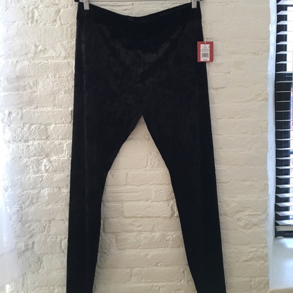 Crushed Velvet Leggings - Mossimo XL NWT - Picture 2 of 5