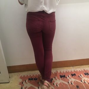 Maroon Jeans!