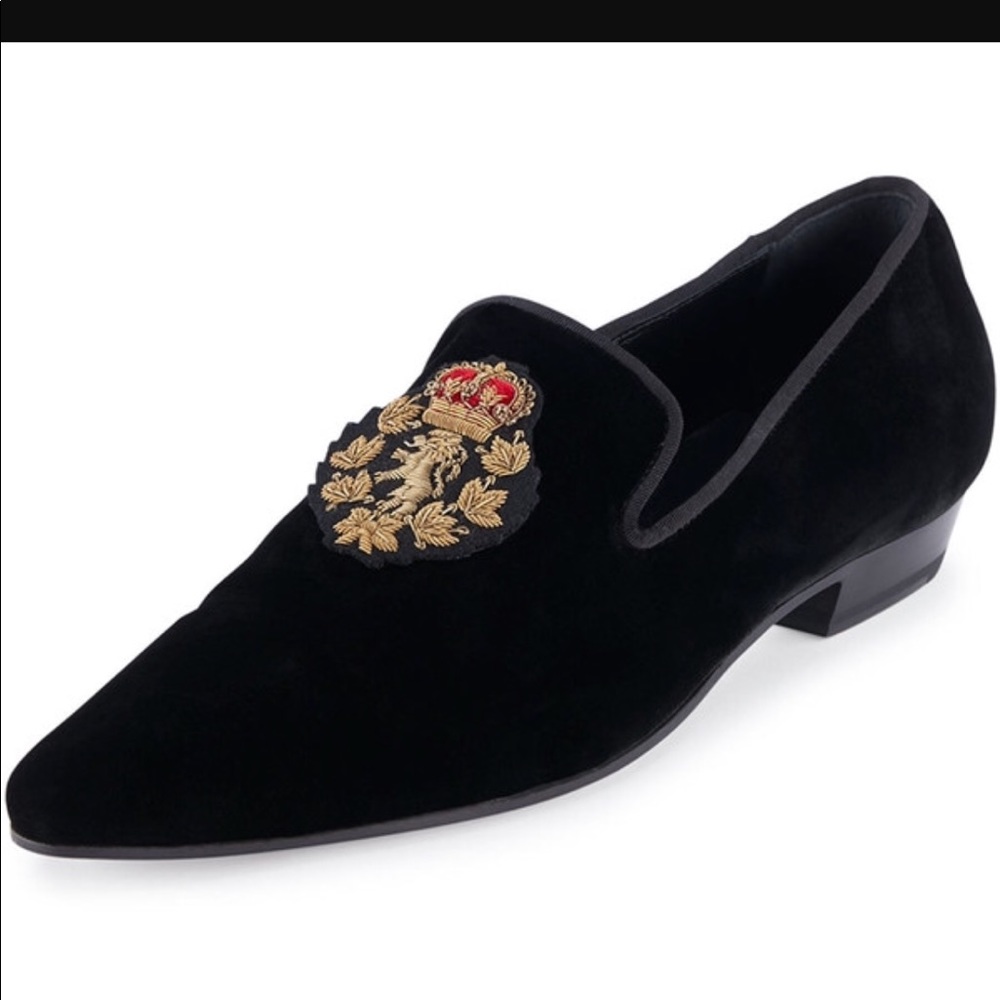Saint Laurent Crest Venetian Loafers - Picture 7 of 7