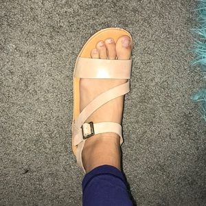 Korks tan sandals