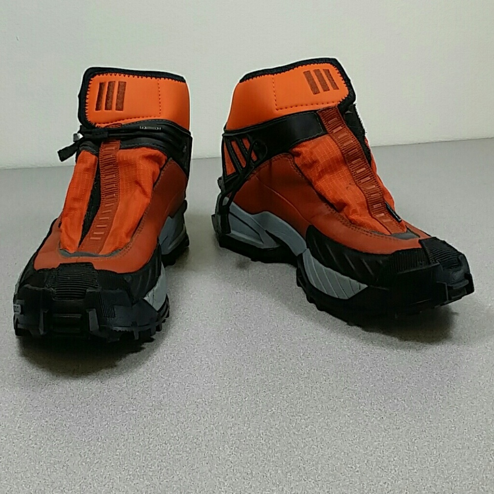 Sold-Orange Adidas aqua protect velcro m6.5, w 7.5 - Picture 4 of 8