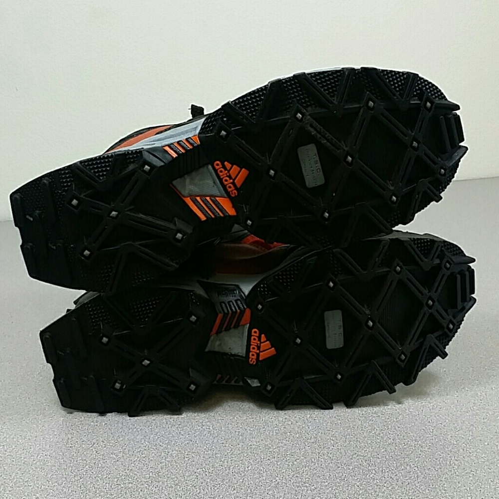 Sold-Orange Adidas aqua protect velcro m6.5, w 7.5 - Picture 5 of 8