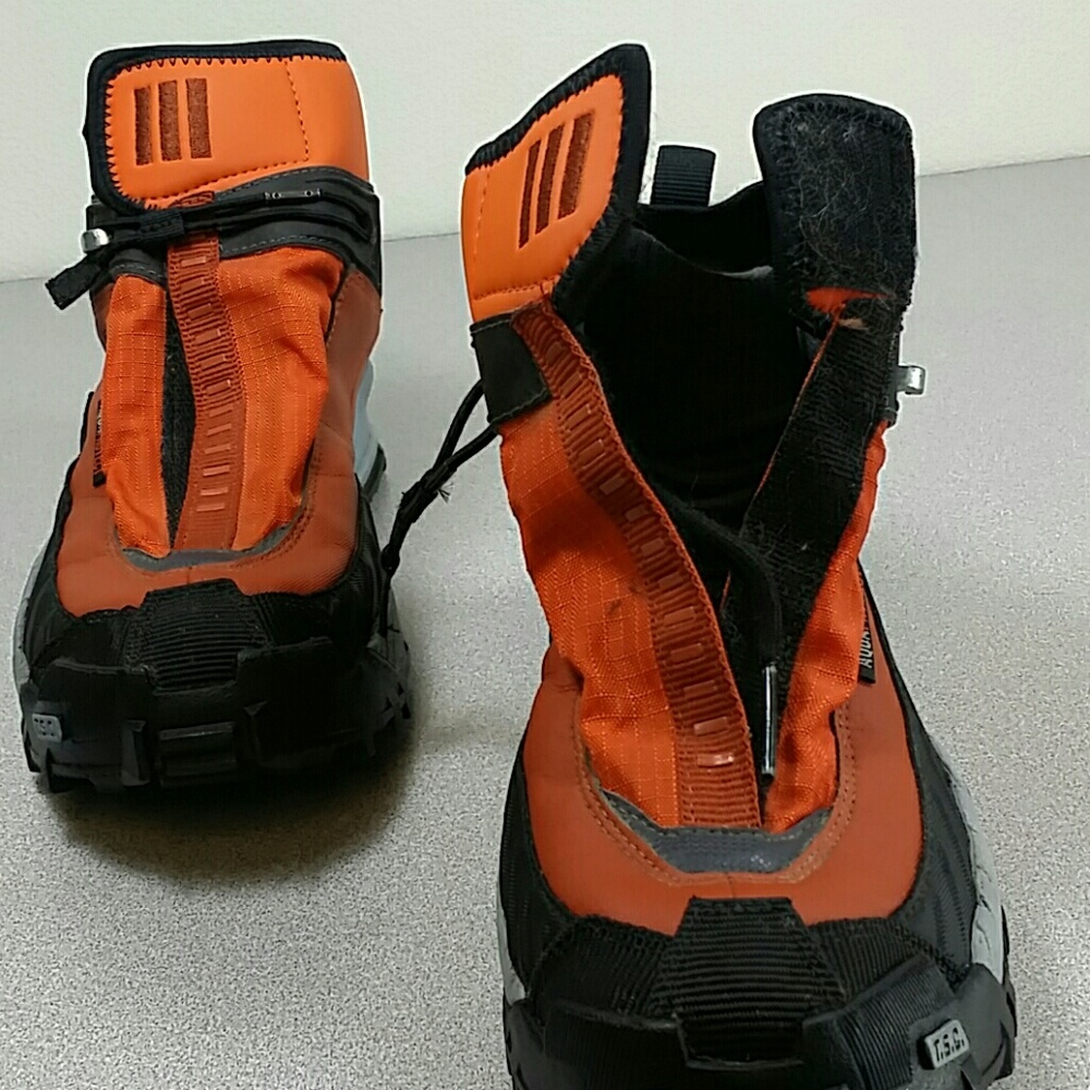 Sold-Orange Adidas aqua protect velcro m6.5, w 7.5 - Picture 6 of 8