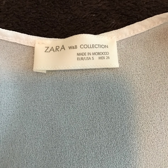 Zara mixed media racerback top - Picture 2 of 7