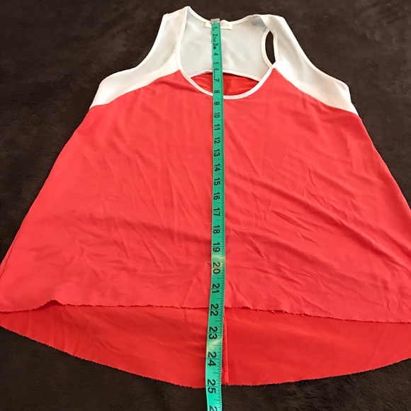 Zara mixed media racerback top - Picture 6 of 7