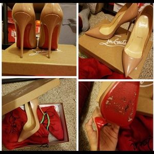 Designer heels “Red Bottoms” So Kate’s.