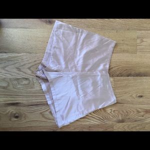 Reformation Silk Shorts (Blush • Size 6)