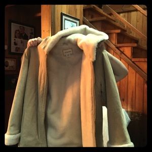 Medium winter Sherpa coat