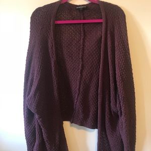 Brandy Melville Burgundy Cardigan